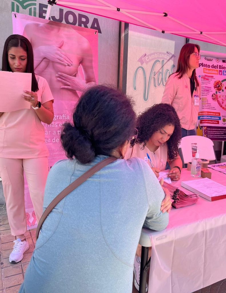 En Coahuila trabajamos en equipo en la prevención, detección y atención del cáncer de mama: Manolo