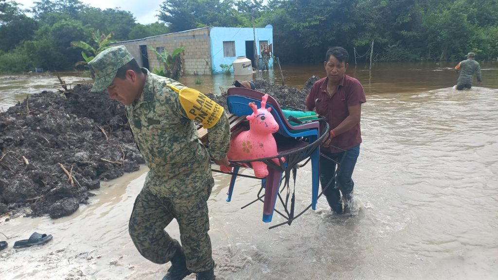 Más de 23 mil efectivos del Ejército, Fuerza Aérea y Guardia Nacional aplican los planes DN-III-E y GN-A