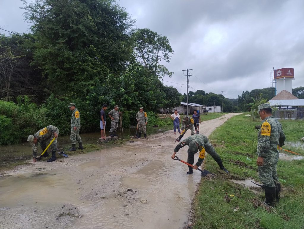 Más de 23 mil efectivos del Ejército, Fuerza Aérea y Guardia Nacional aplican los planes DN-III-E y GN-A