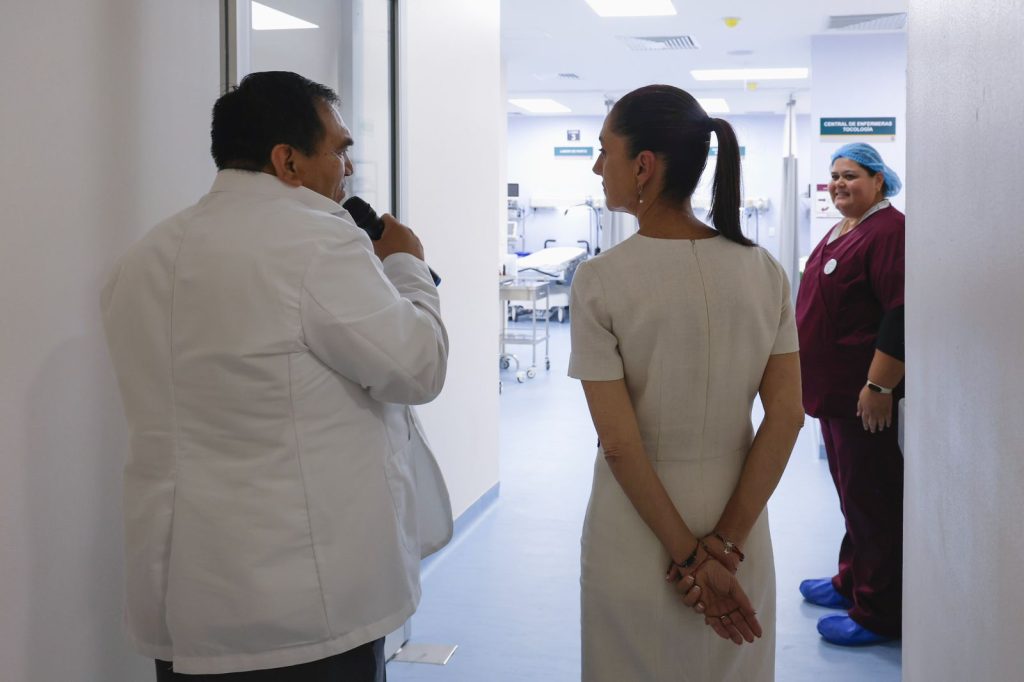 Claudia Sheinbaum inaugura Hospital General Santa Rosalía en Baja California Sur