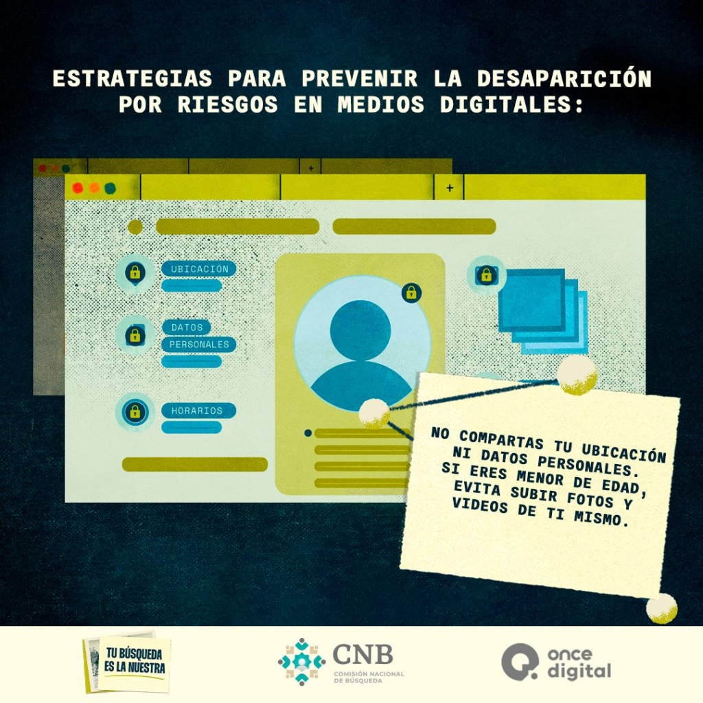 Comisión Nacional de Búsqueda alerta sobre seguridad digital de menores en México