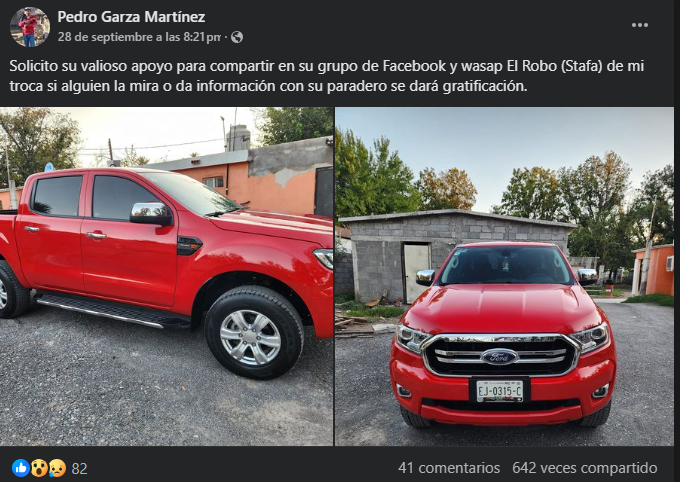 Obrero de AHMSA recupera camioneta de 445 mil pesos tras ser víctima de estafa en Monclova