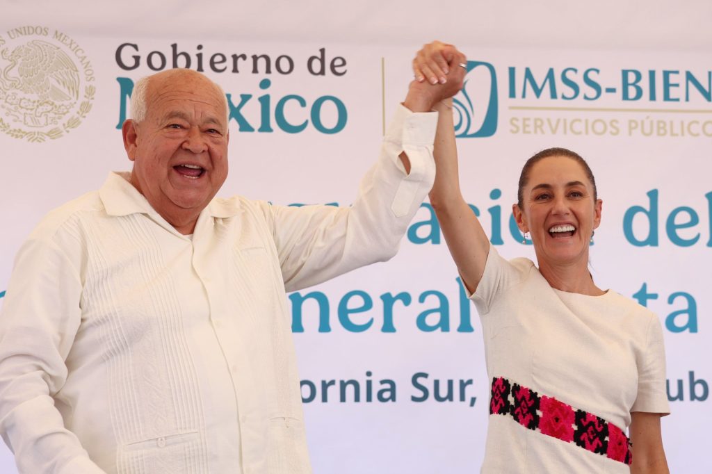 Claudia Sheinbaum inaugura Hospital General Santa Rosalía en Baja California Sur