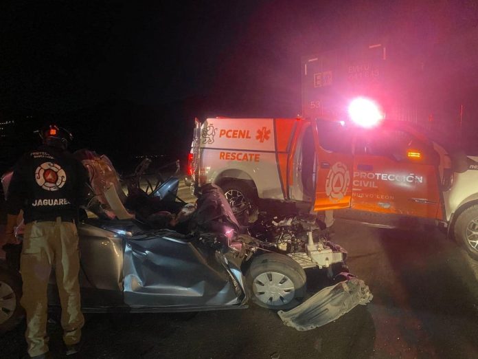 Trágico accidente en la carretera a Saltillo deja tres fallecidos en Santa Catarina