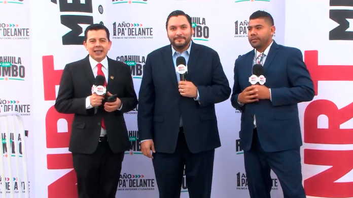 Carlos Villarreal presente en el Primer Informe de Gobierno de Manolo Jiménez