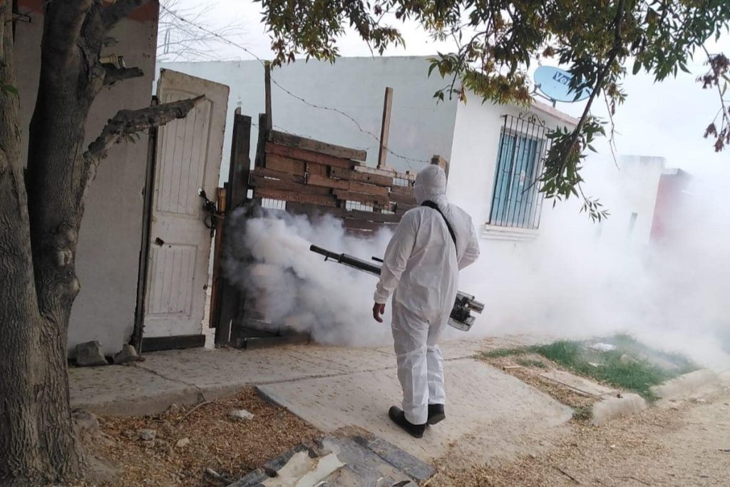 Continúan trabajando con la fumigación contra el dengue