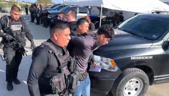 Fue trasladado a las celdas para su detención tras culminar la audiencia