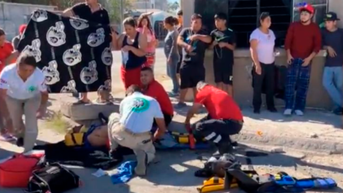 Hombre resulta gravemente herido tras riña y atropello en la colonia Hipódromo