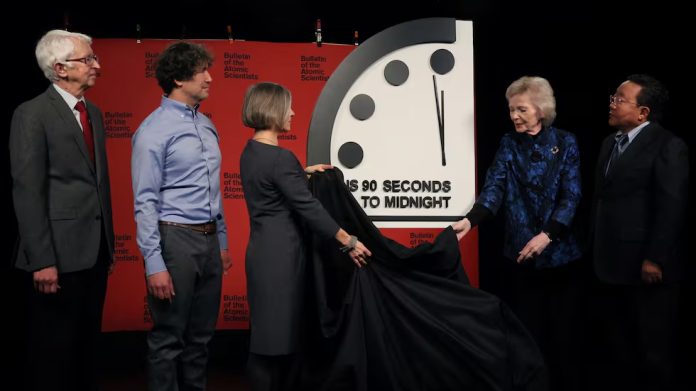 Reloj del Apocalipsis; 'El tick tack del fin del mundo'