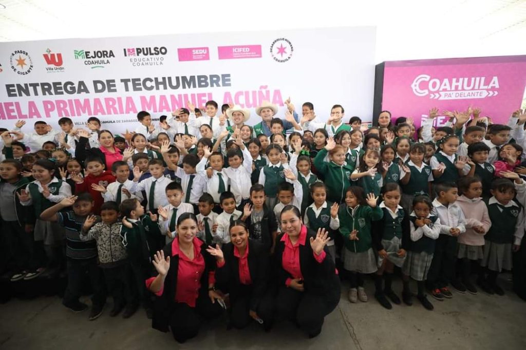 Entrega Manolo infraestructura educativa por 400 millones de pesos en 2024