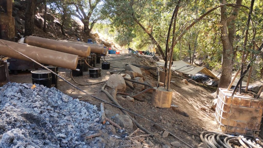 Ejército Mexicano asegura laboratorio clandestino en Ensenada, B.C.