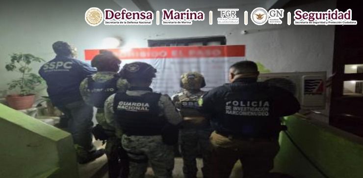 En Quintana Roo, las instituciones del Gabinete de Seguridad realizaron tres cateos y detuvieron a 11 personas generadoras de violencia