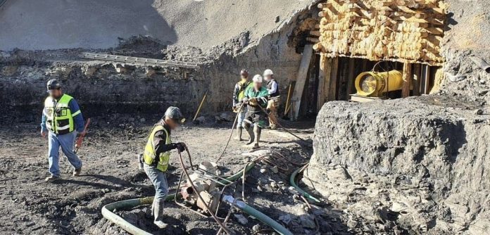 CFE y la CNPC informaron avances en la segunda fase de recuperación de los restos de los mineros atrapados en “El Pinabete”.