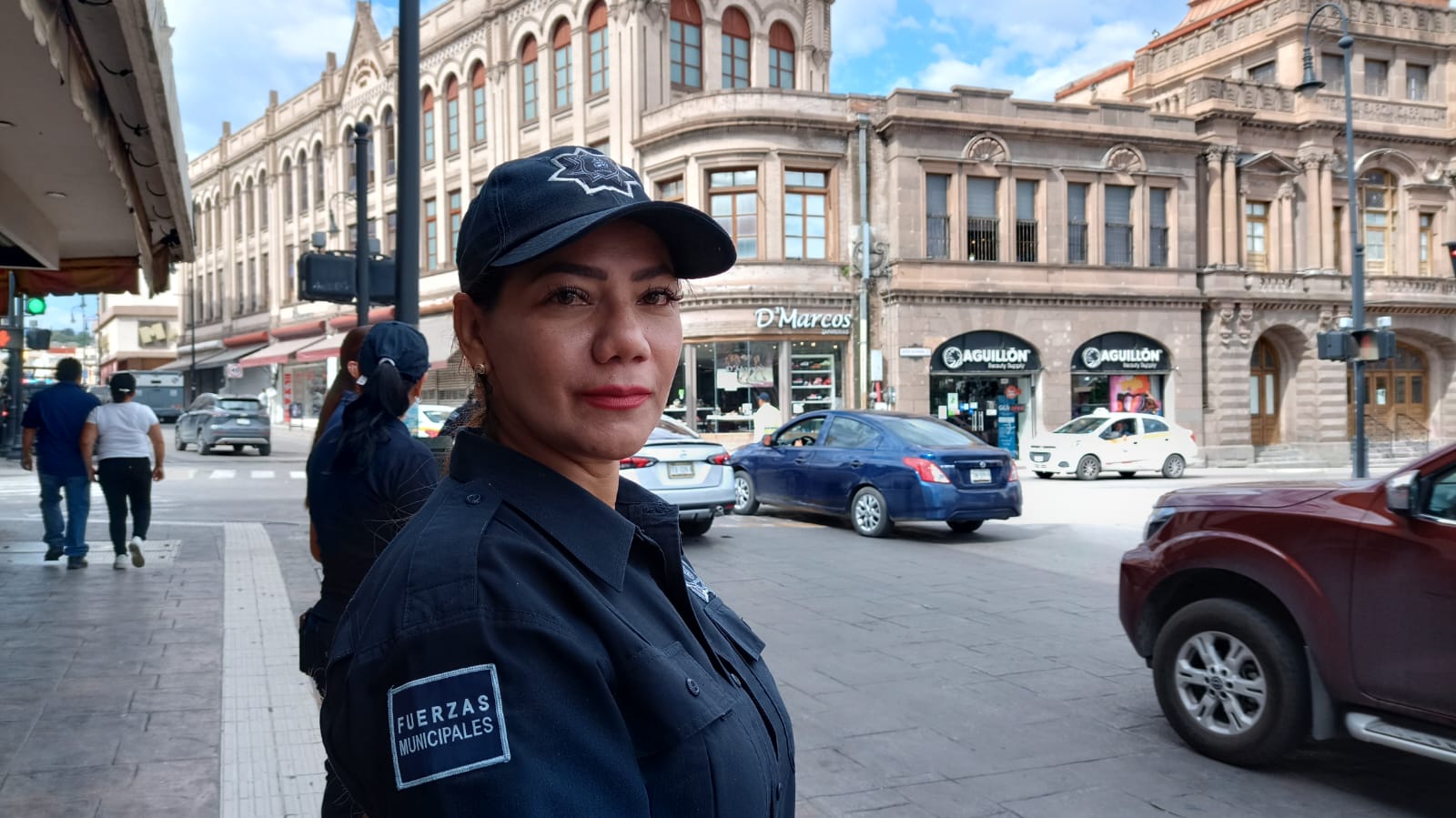 La subdirectora de Tránsito y Vialidad en Saltillo