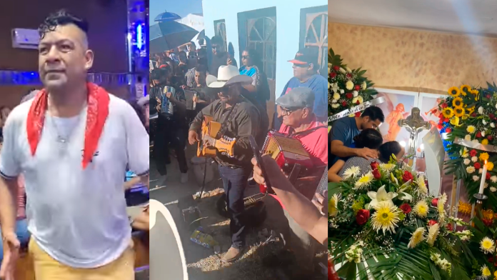 Así despidieron en Frontera a Joel Osvaldo, amante del baile y la música