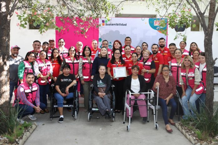 Recibe Sistema DIF Acuña donativo para personas con discapacidad