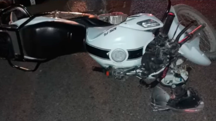 Abuelito fallece tras ser atropellado por motociclista