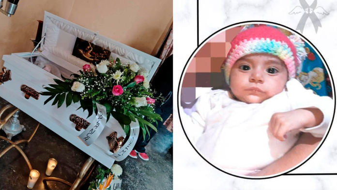 Dan último adiós a la pequeña Alicia, bebé asesinada en Múzquiz