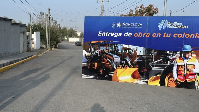 El alcalde de Monclova, Mario Alberto Dávila Delgado, anunció que el Ayuntamiento entregará nueve obras más de infraestructura urbana.