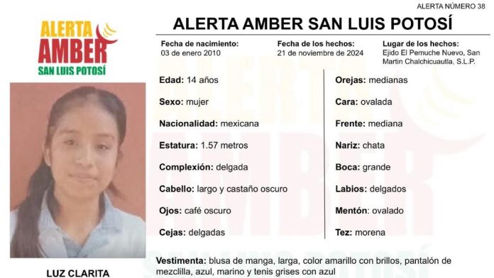 Localizan sin vida a adolescente desaparecida en San Luis Potosí; investigan posible feminicidio