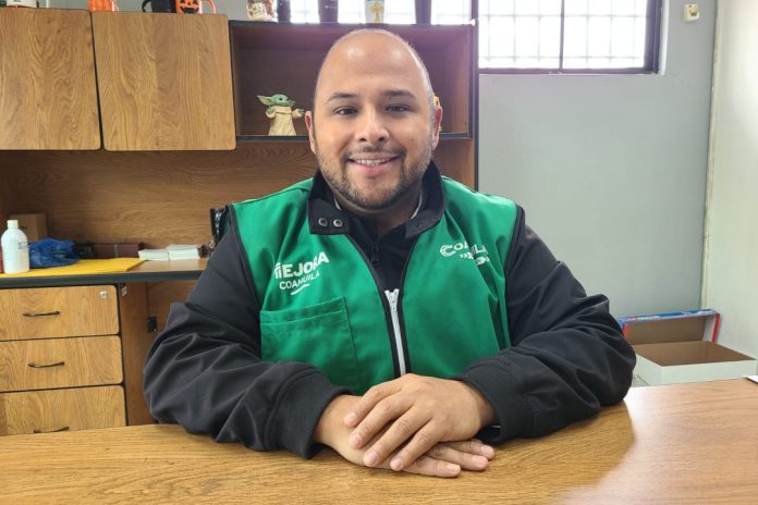 Marco A. Saldaña, Delegado Regional de Mejora Coahuila