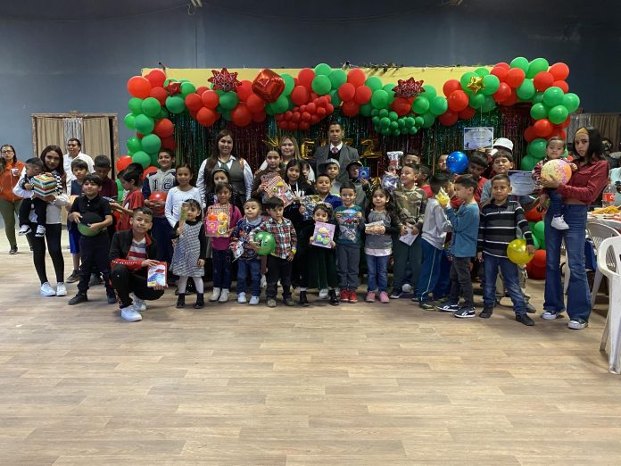 Regalitos para los más pequeños no faltaron