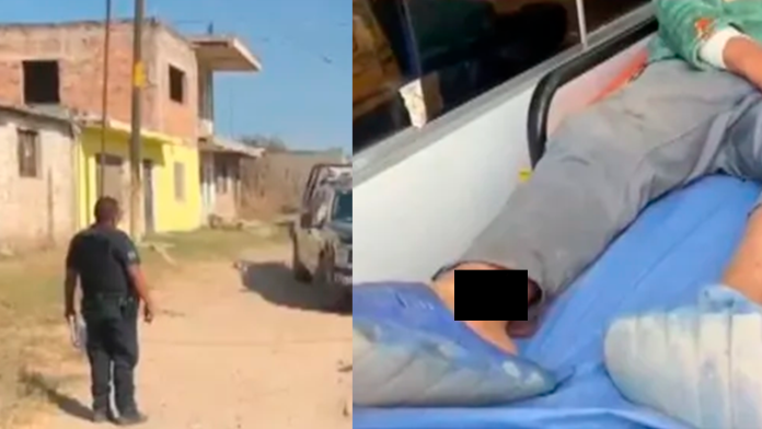 Rescatan a niño encadenado en la azotea de su casa