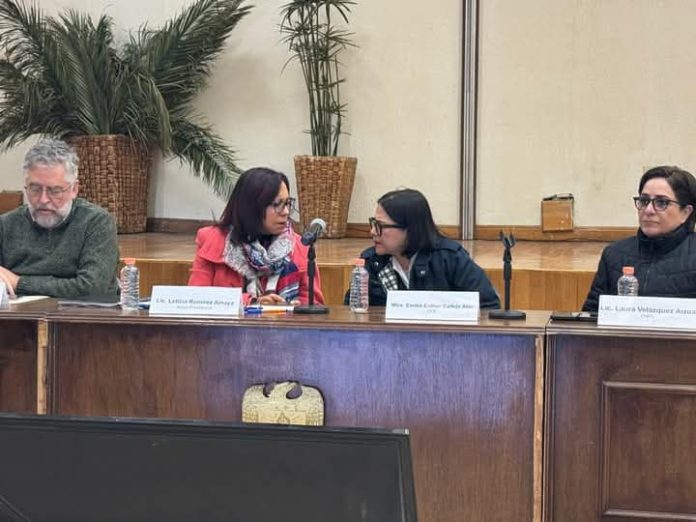 Reunión que encabezó la directora general de CFE