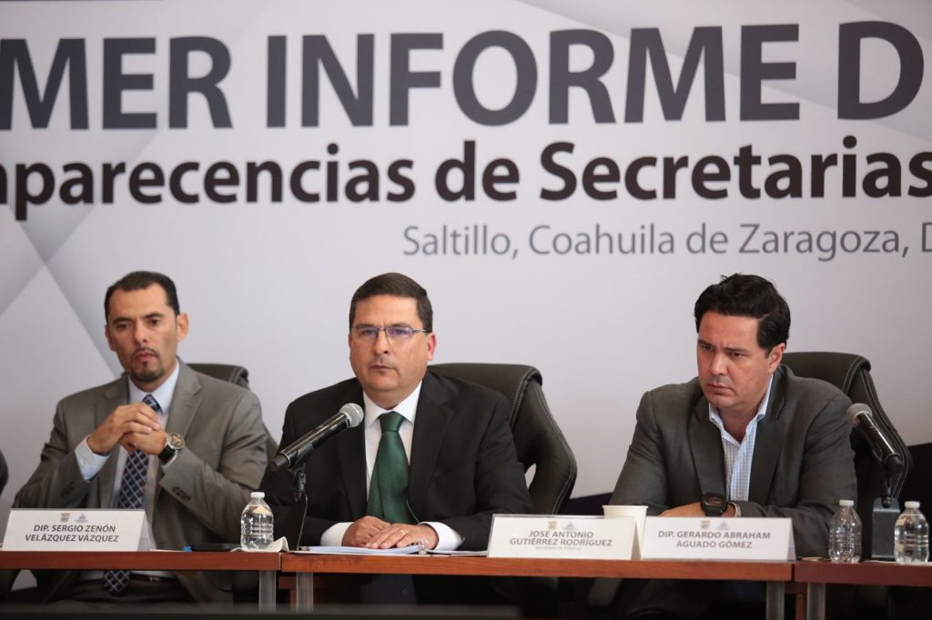 Concluyen con éxito comparecencias Secretarios del gabinete de Manolo Jiménez
