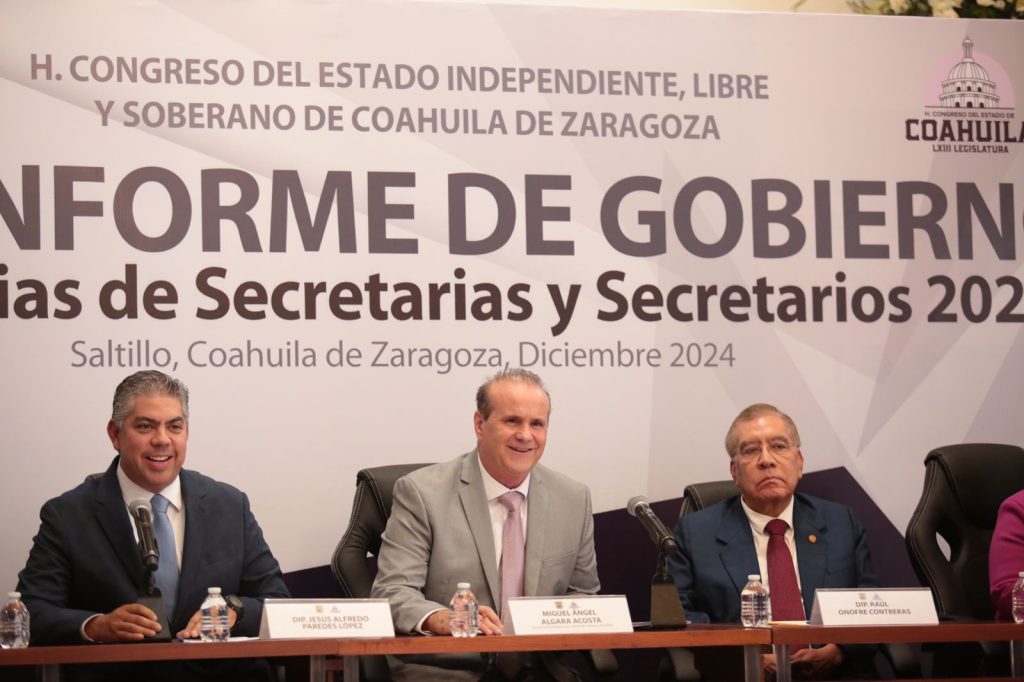 Concluyen con éxito comparecencias Secretarios del gabinete de Manolo Jiménez