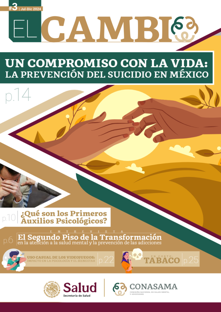 Nueva edición de la revista "El Cambio" por la Comisión Nacional de Salud Mental y Adicciones
