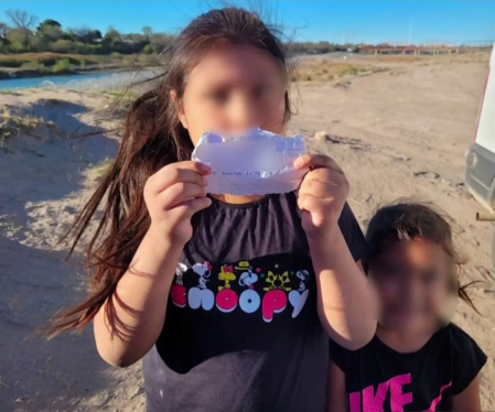 Dos niñas salvadoreñas fueron abandonadas en Eagle Pass