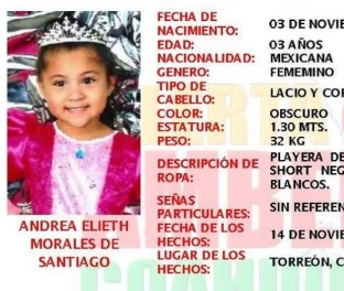 Activan Alerta Amber por la desaparición de tres hermanitos en Coahuila