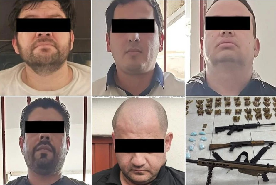 Capturan a cinco miembros de "Los Chapitos" en hotel de Culiacán