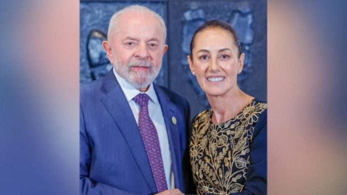 Claudia Sheinbaum y Lula da Silva buscan fortalecer relaciones en América bajo nueva presidencia de Trump