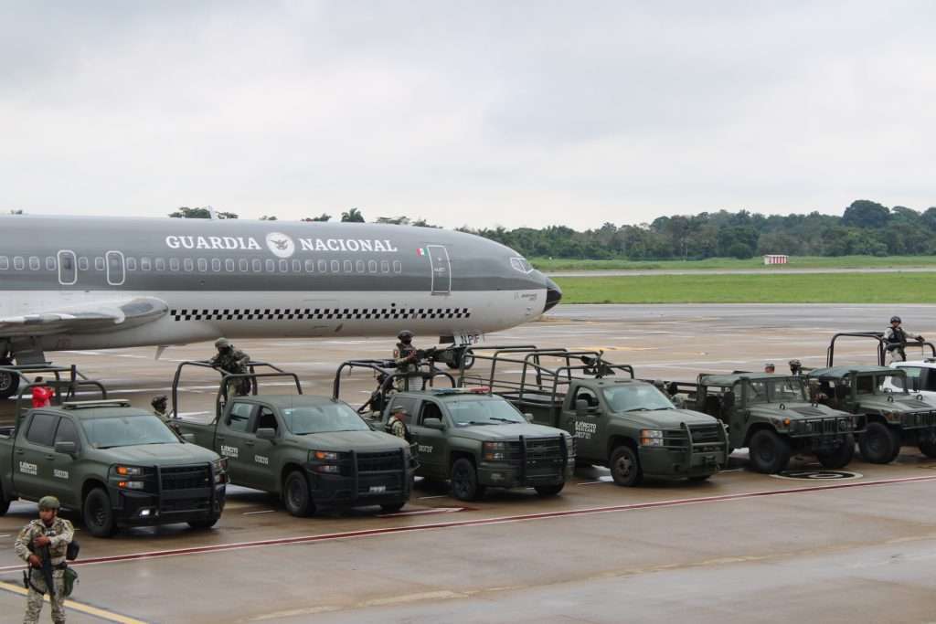 Ejército Mexicano y Guardia Nacional desplegaron 180 efectivos para reforzar la seguridad en Tabasco
