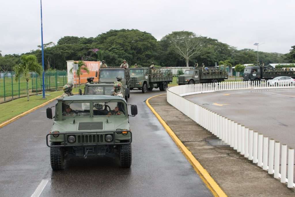 Ejército Mexicano y Guardia Nacional desplegaron 180 efectivos para reforzar la seguridad en Tabasco