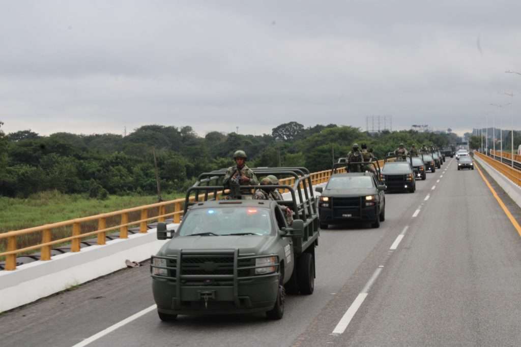Ejército Mexicano y Guardia Nacional desplegaron 180 efectivos para reforzar la seguridad en Tabasco