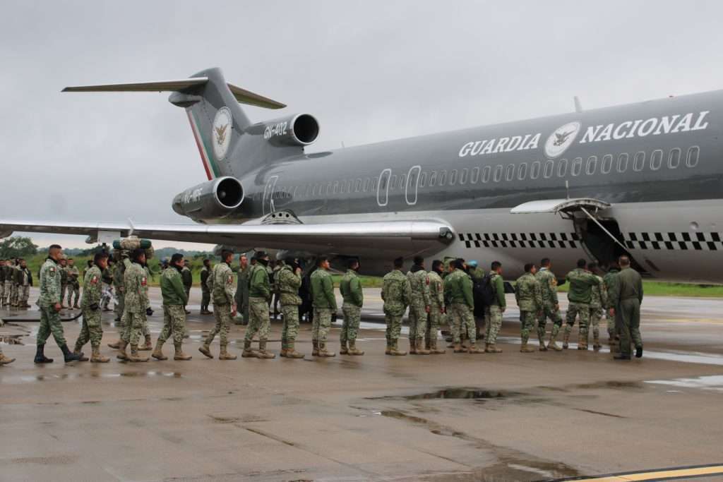 Ejército Mexicano y Guardia Nacional desplegaron 180 efectivos para reforzar la seguridad en Tabasco