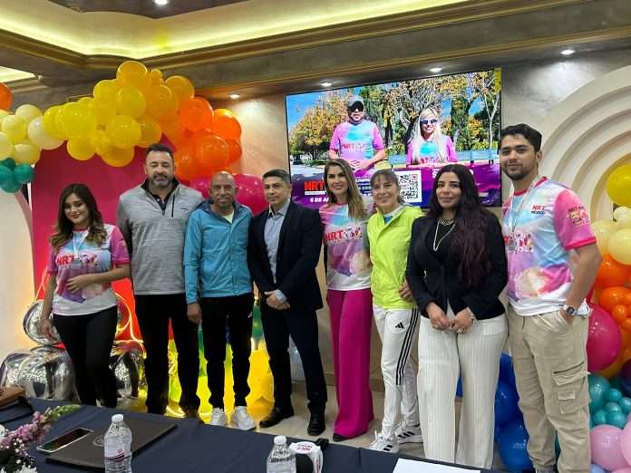 Presentan Carrera NRT Color Run 2025, evento deportivo con causa