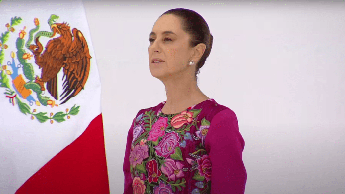 Claudia Sheinbaum rinde informe por los 100 días del Segundo Piso de la Cuarta Transformación