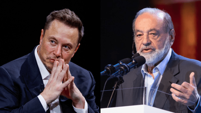 Elon Musk difunde acusación contra Carlos Slim; señalan vínculos con el crimen organizado