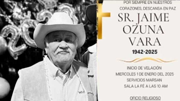 Fallece abuelito rodeado de su familia durante festejo de Año Nuevo en Monclova
