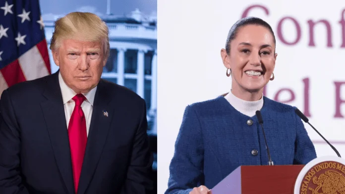 Felicita Claudia Sheinbaum a Donald Trump por asumir la presidencia de EE.UU.