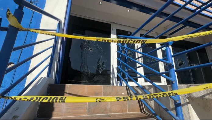 Las oficinas del Partido Acción Nacional y Morena en Monclova fueron objeto de actos vandálicos durante las ultimas horas.