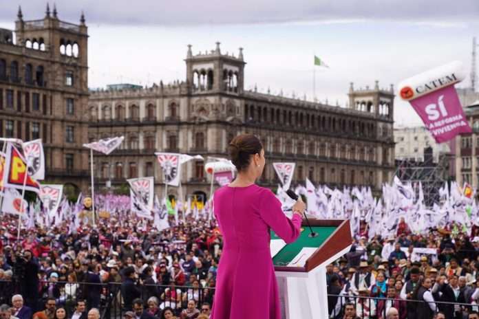 Ley del Infonavit busca garantizar el derecho a la vivienda de los trabajadores y eliminar las redes de corrupción: Claudia Sheinbaum
