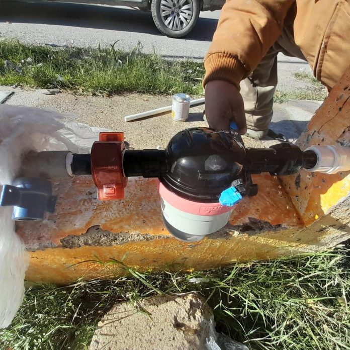 Pide simas cubrir el medidor de agua ante bajas temperaturas