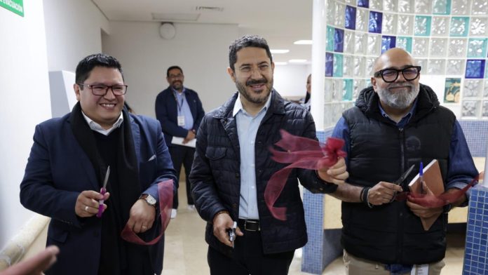 Martí Batres supervisa mejoras en el Hospital Regional del ISSSTE en Tultitlán, Edomex