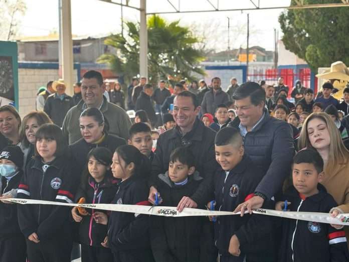 Municipio inicia programa ‘’por amor a tu escuela’’ en la primaria Aurelia Martínez Sánchez de Ramon