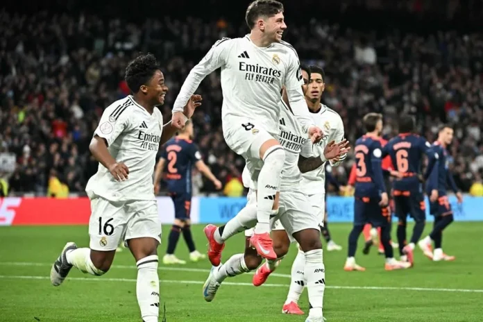 Real Madrid se complica, pero golea a Celta y avanza a cuartos de Copa del Rey